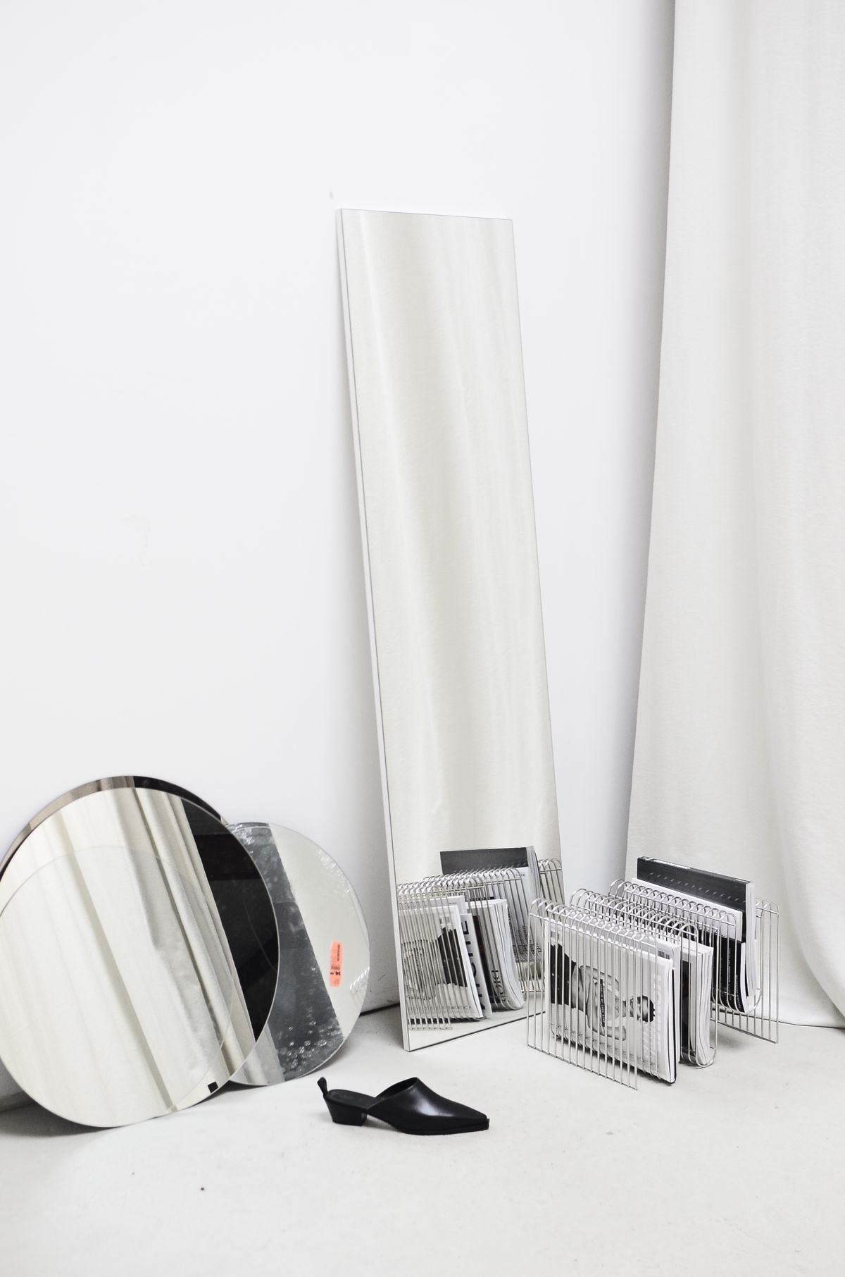 Woven Floor Magazine Rack - view 3